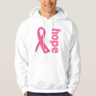 Veste À Capuche Ruban d'espoir de cancer du sein