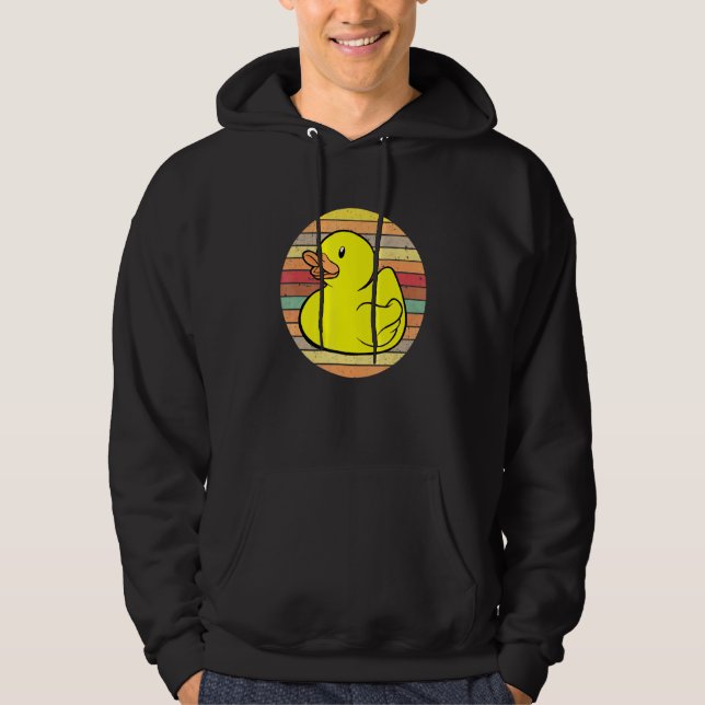 Veste À Capuche Rubber Duckie Rubber Duck Bain Rétro (Devant)