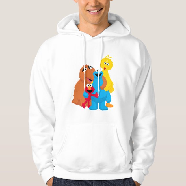 Veste À Capuche Rue Sésame | Groupe Hug (Devant)