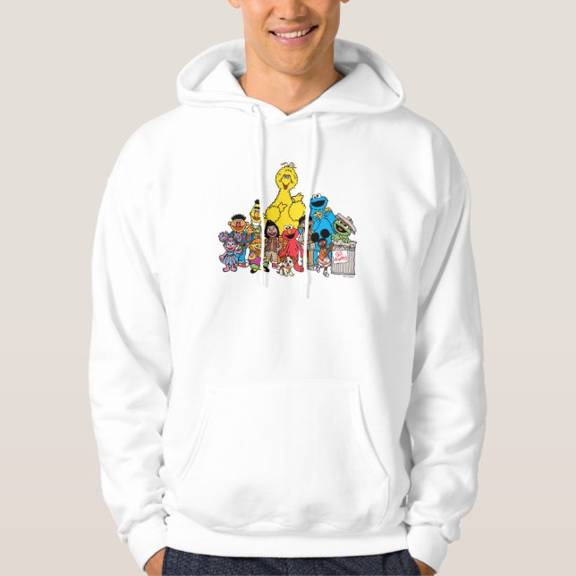 Veste À Capuche Rue Sésame | Pal sésame sortant (Devant)
