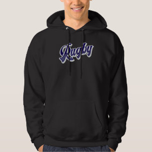 Veste À Capuche Rugby Sports Athlète Retro