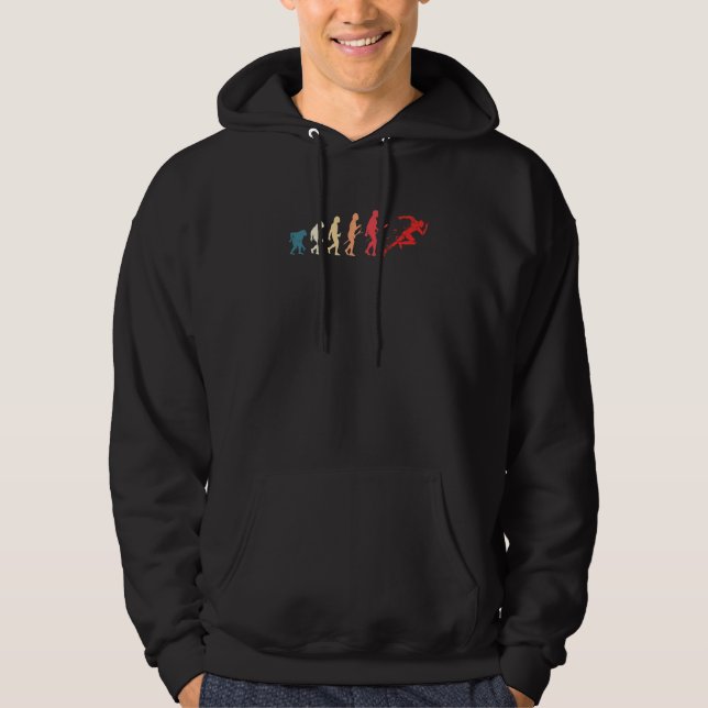 Veste À Capuche Running Man Evolution Graphic Cross Country Runner (Devant)