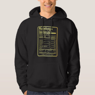 Veste À Capuche Rutabaga Nutrition Facts Thanksgiving Christmas Fa