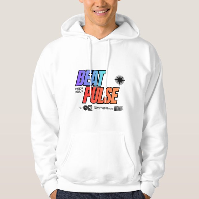 Veste À Capuche Rythmique - BAT PULSE (Devant)
