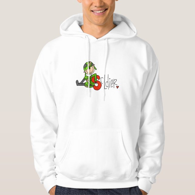 Veste À Capuche S est pour Soldat (Devant)