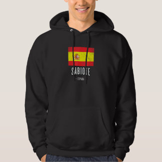 Veste À Capuche Sabiote Espagne ES Drapeau Ville - Bandera Ropa -