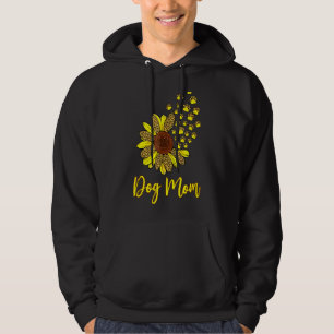 Veste À Capuche Sable Flower Chien Maman Paw Empreinte