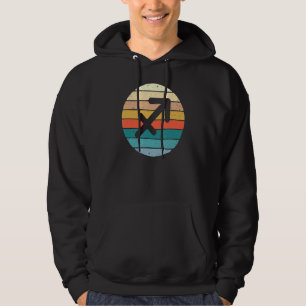 Veste À Capuche Sagittaire Symbole d'astrologie Horoscope Symbole