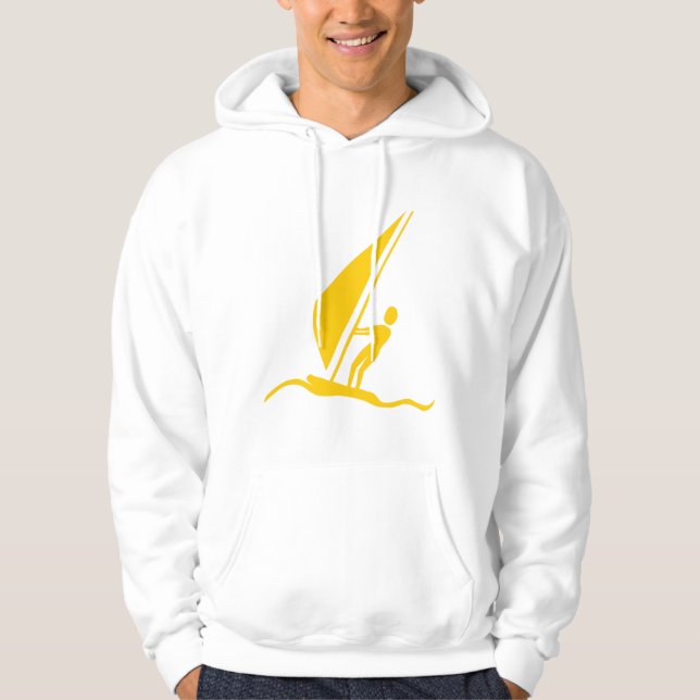 Veste À Capuche Sailboarding - Ambre (Devant)