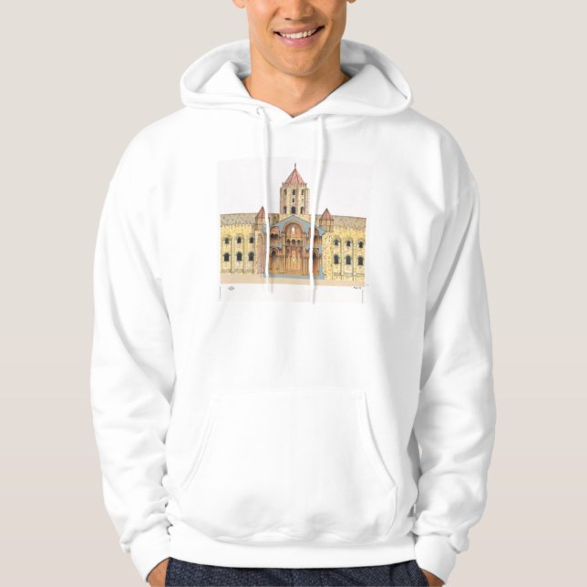 Veste À Capuche Saint-Jacques-de-Compostelle roman (Devant)