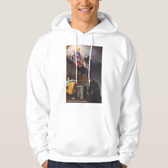Veste À Capuche Saint Louis de Toulouse Héritage Céleste Art (Devant)