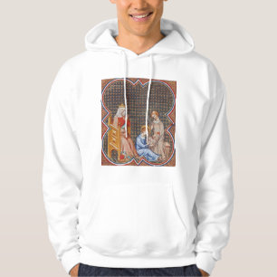 Veste À Capuche Saint Louis IX de France Protecteur des Rois Art