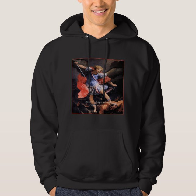 Veste À Capuche Saint Michel l'Archange (Devant)