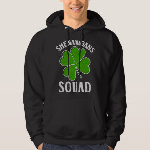 Veste À Capuche Saint Patricks Day Citation Shenanigans Squad irla