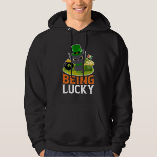 Veste À Capuche Saint Patrick's Day Être chanceux