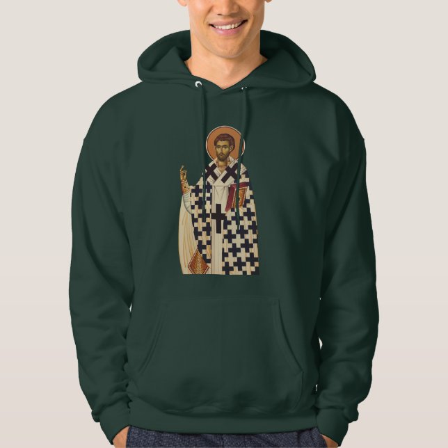 Veste À Capuche Saint Timothée d'Éphèse Art traditionnel orthodoxe (Devant)