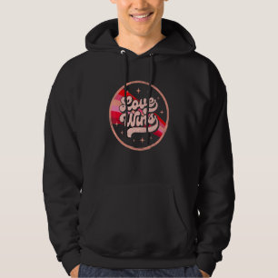 Veste À Capuche Saint-Valentin Amour Gagne Rose Arc-en-ciel Lesbie