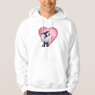 Veste À Capuche Saint Valentin au mouton