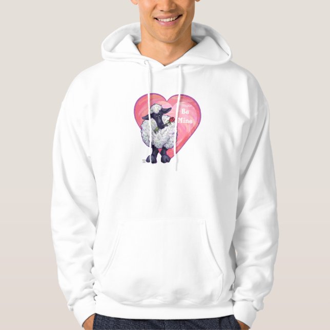 Veste À Capuche Saint Valentin au mouton (Devant)