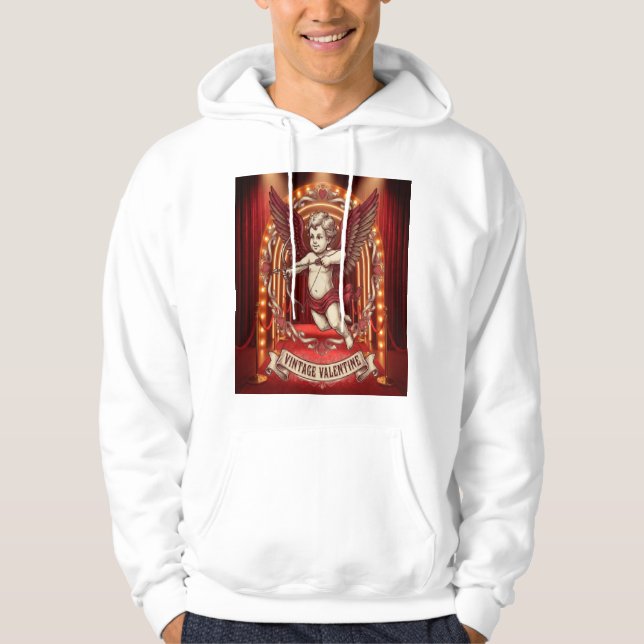 Veste À Capuche Saint-Valentin vintage  (Devant)