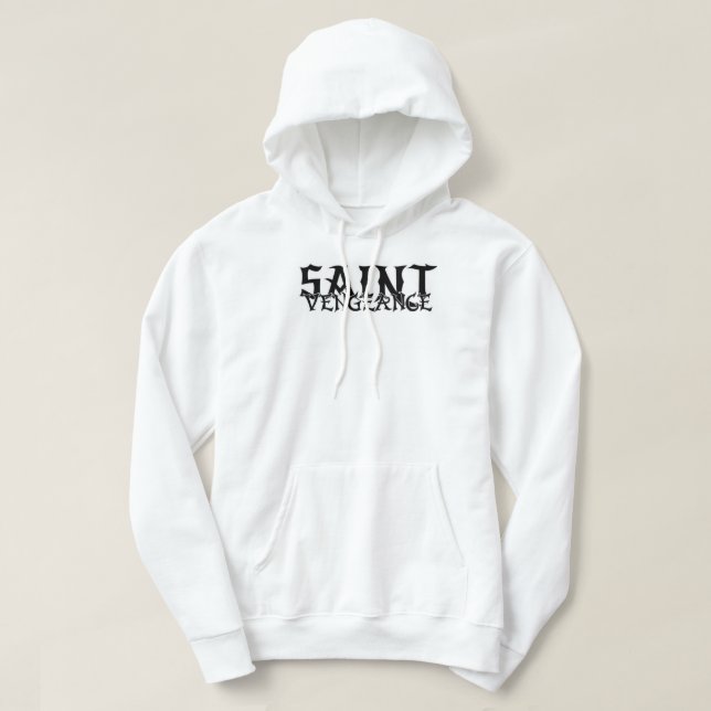 VESTE À CAPUCHE SAINTE VENGEANCE  (Design devant)