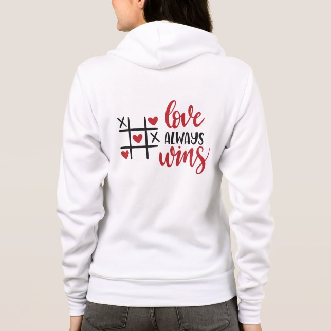 Veste À Capuche Saison d'amour des sweats à capuche (Dos)