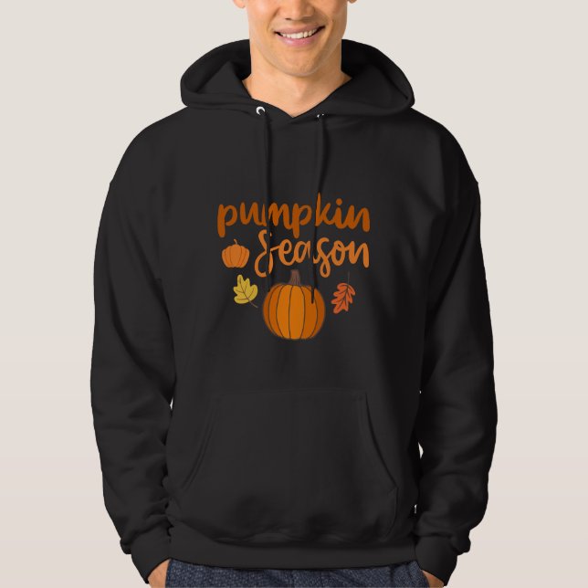 Veste À Capuche Saison de citrouille automne (Devant)