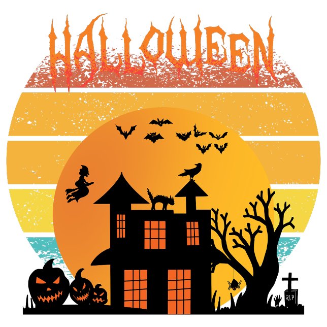 Veste À Capuche Saison effrayante (In the moonlit mist, a gothic ghost appears.)