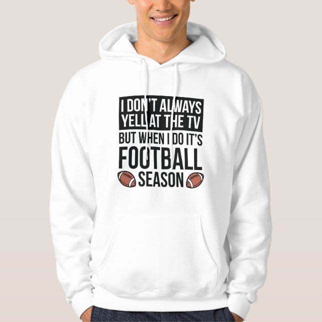 Veste À Capuche Saison Football (Devant)