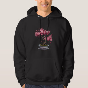 Veste À Capuche Sakura Tree Cherry Blossom Japonais Bonsai Tree Bo