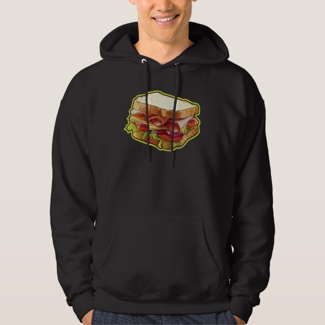 Veste À Capuche Sandwich Pop (Devant)