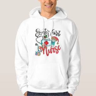 Veste À Capuche santas infirmière favorite 1