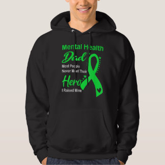 Veste À Capuche Santé mentale Papa La plupart des gens ne rencontr