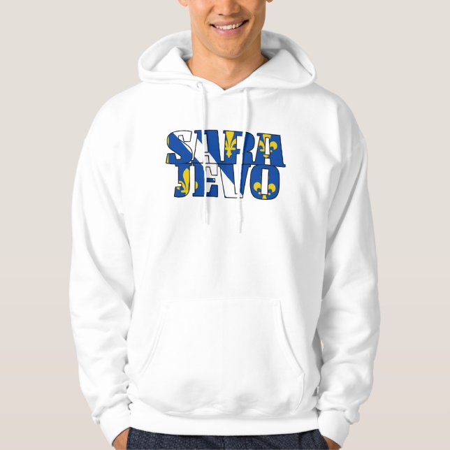 Veste À Capuche Sarajevo Bosna (Devant)