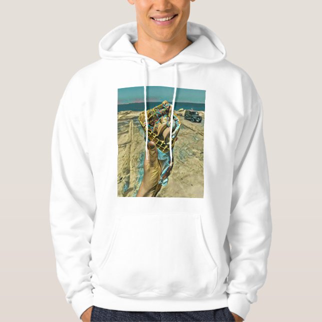 Veste À Capuche Saupoudrer de crème glacée (Devant)