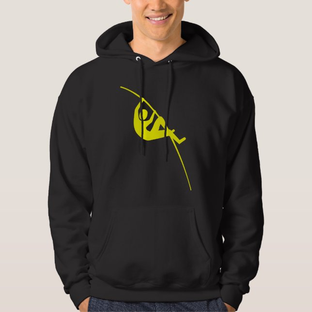 Veste À Capuche Saut à la perche - Jaune (Devant)