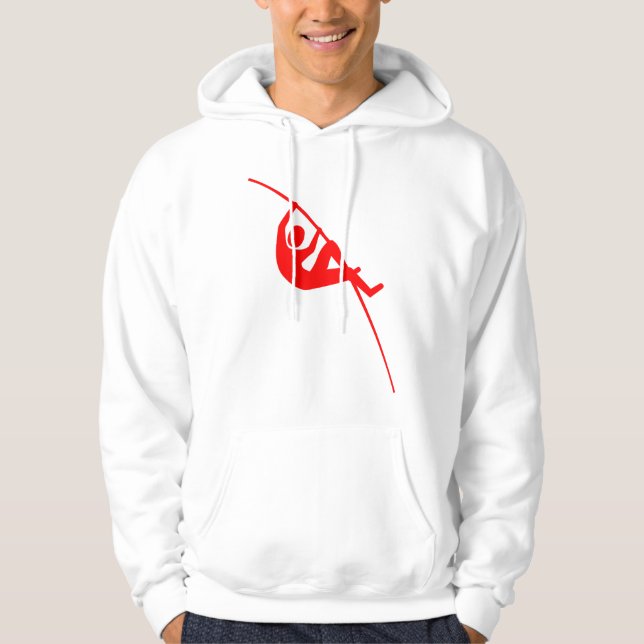 Veste À Capuche Saut à la perche - Rouge (Devant)