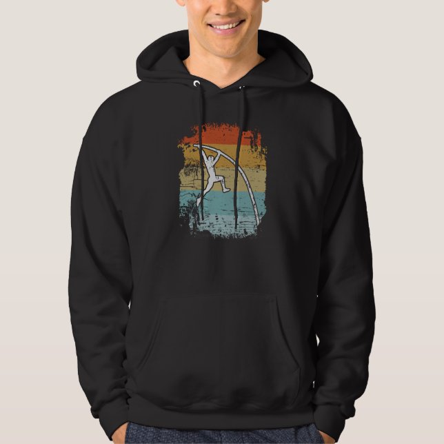 Veste À Capuche Saut à la perche Saut à la perche Rétro (Devant)