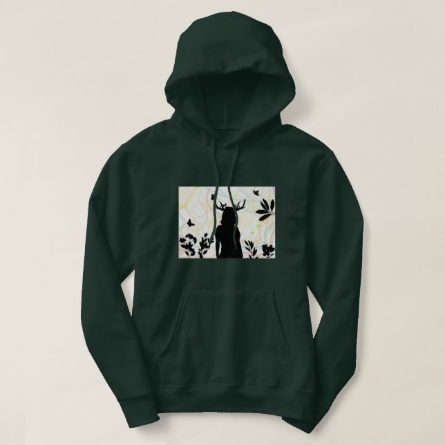 Veste À Capuche Sauvage avec la nature (Design devant)