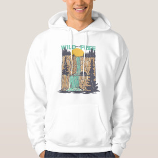 Veste À Capuche Sauvage et libre