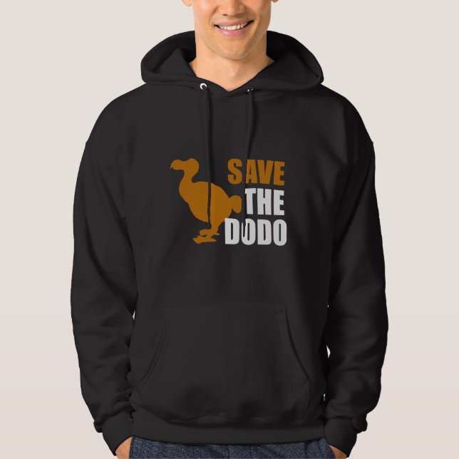 Veste À Capuche Sauvez L'Oiseau De Dodo ! (Devant)