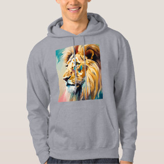 Veste À Capuche Savage Royal - Stylish Roaring Lion Graphic T-shir