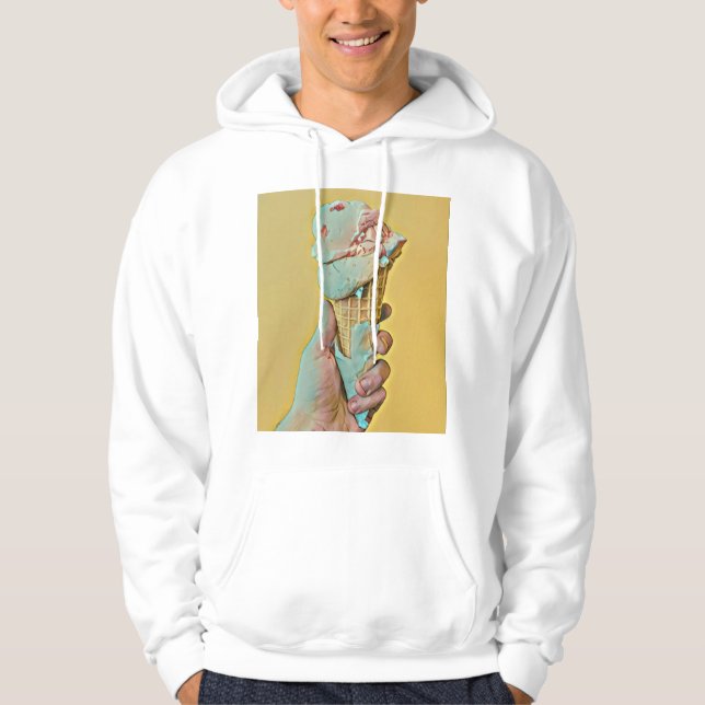 Veste À Capuche Saveur de crème glacée (Devant)