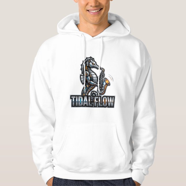 Veste À Capuche Saxophone Seahorse Cyber (Devant)