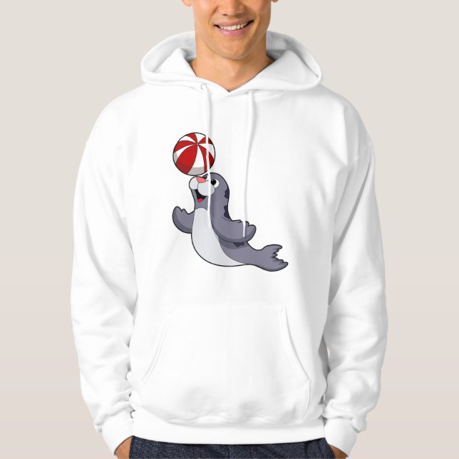 Veste À Capuche Sceau avec water polo (Devant)