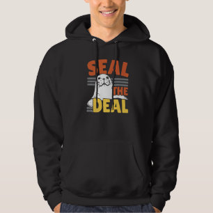 Veste À Capuche Sceller l'affaire Animal marin Biologie marine Mer