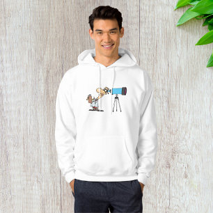 Veste À Capuche Scientifique en astronomie télescope Humour scient