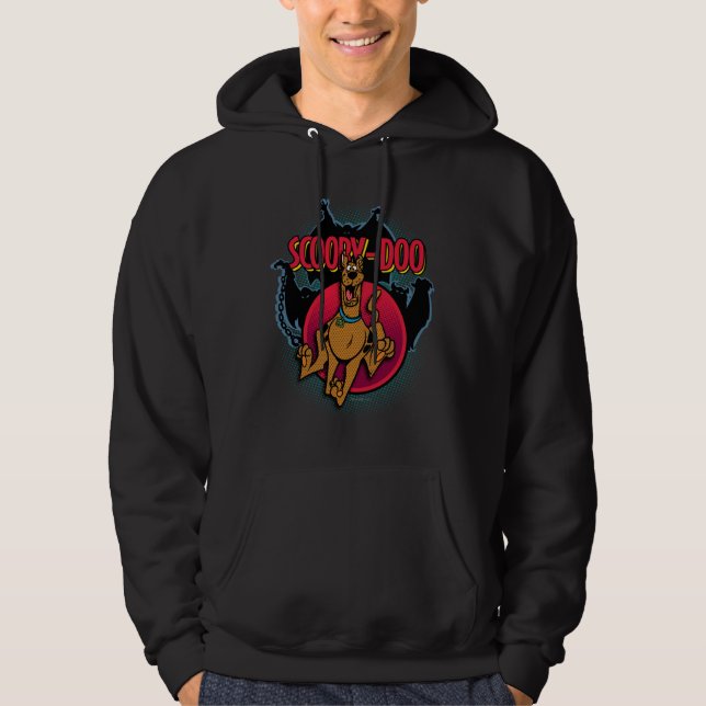 Veste À Capuche Scooby-Doo fonctionnant des fantômes graphiques (Devant)