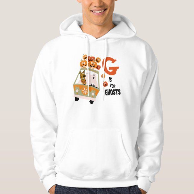 Veste À Capuche Scooby-Doo | G est pour Ghosts (Devant)
