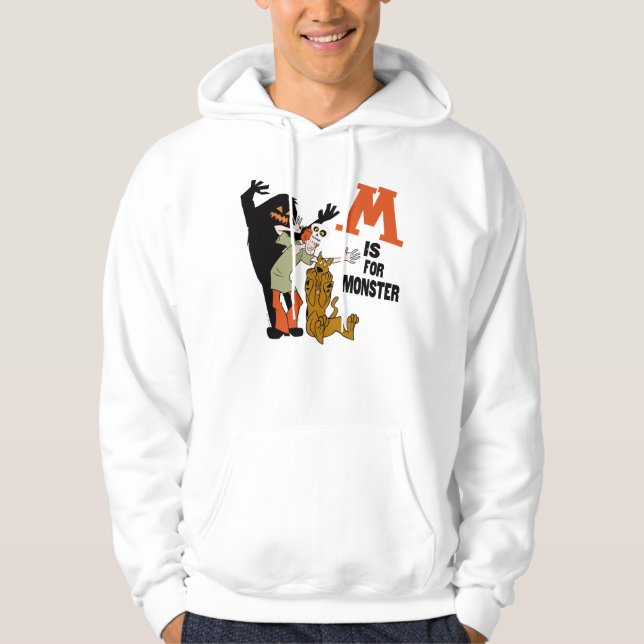 Veste À Capuche Scooby-Doo | M est pour Monster (Devant)